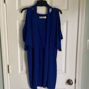 Trina Turk Royal Blue Midi Dress